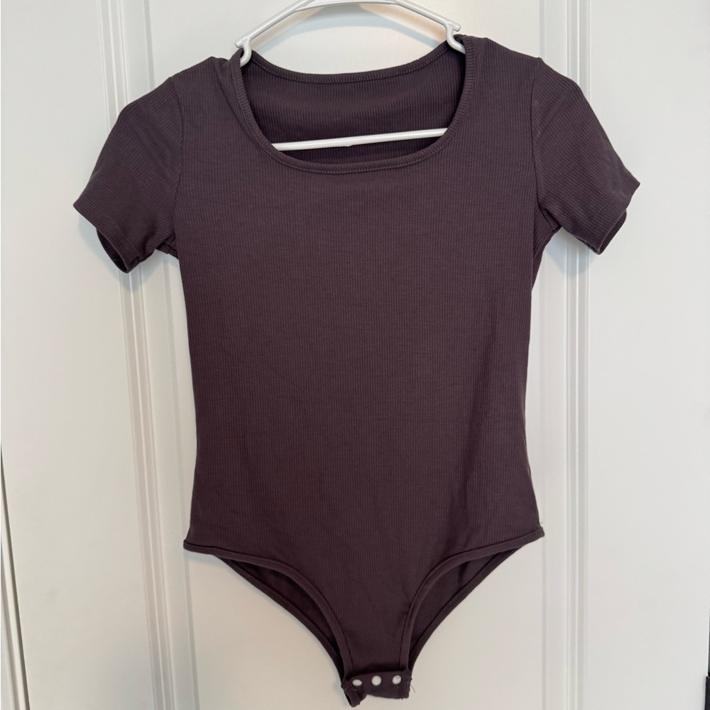 Women’s Short Sleeve One Piece - brown